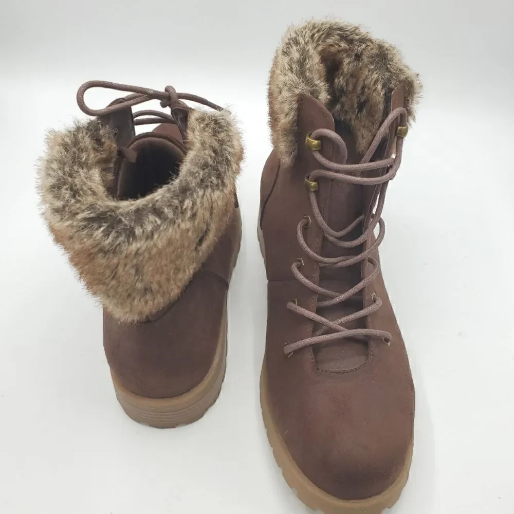 Cliffs By White Mountain Pearson Ankle Boot Women's Size 10 Brown